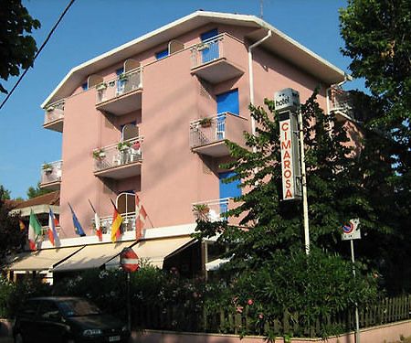 Hotel Cimarosa Riccione Exterior foto