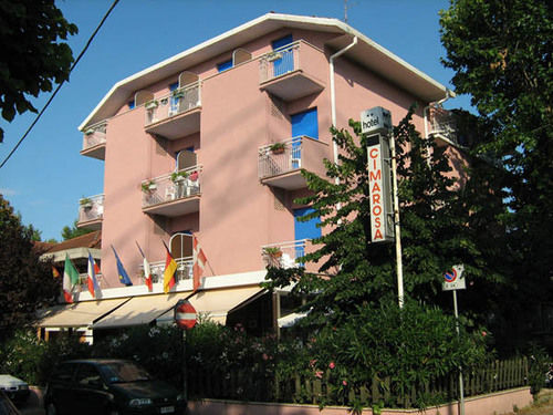 Hotel Cimarosa Riccione Exterior foto
